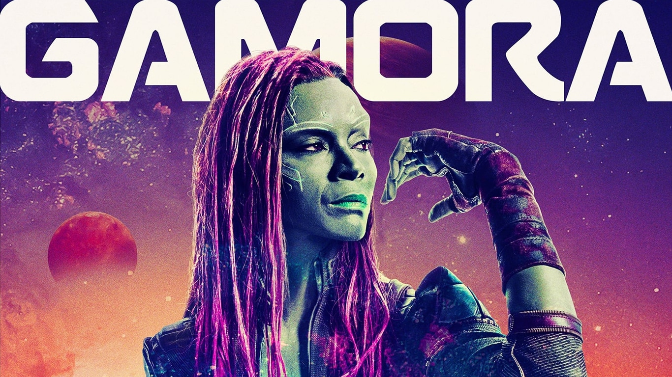 Gamora-Zoe-Saldana Com depoimento comovente, Zoe Saldaña confirma despedida da Marvel