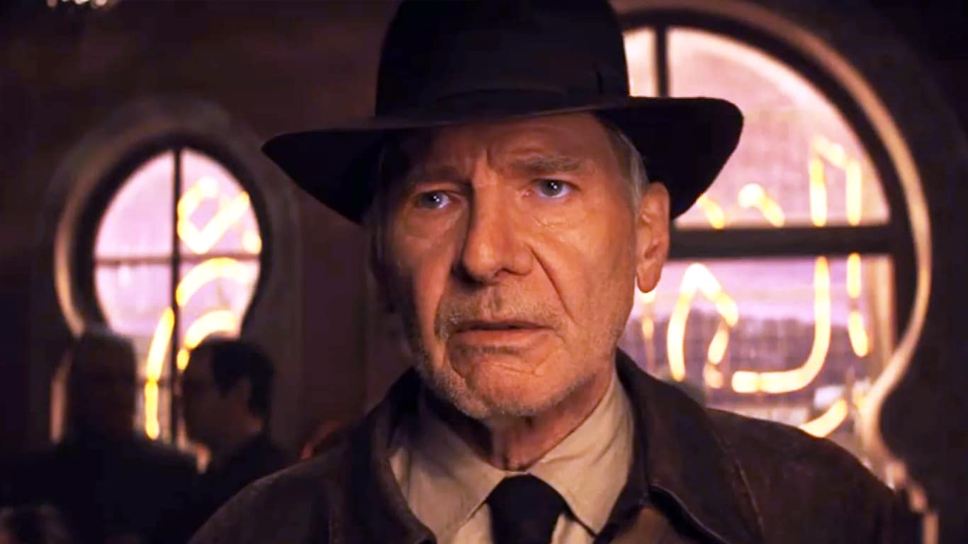 Harrison-Ford-Indiana-Jones Harrison Ford se emociona em entrevista ao falar da despedida de Indiana Jones