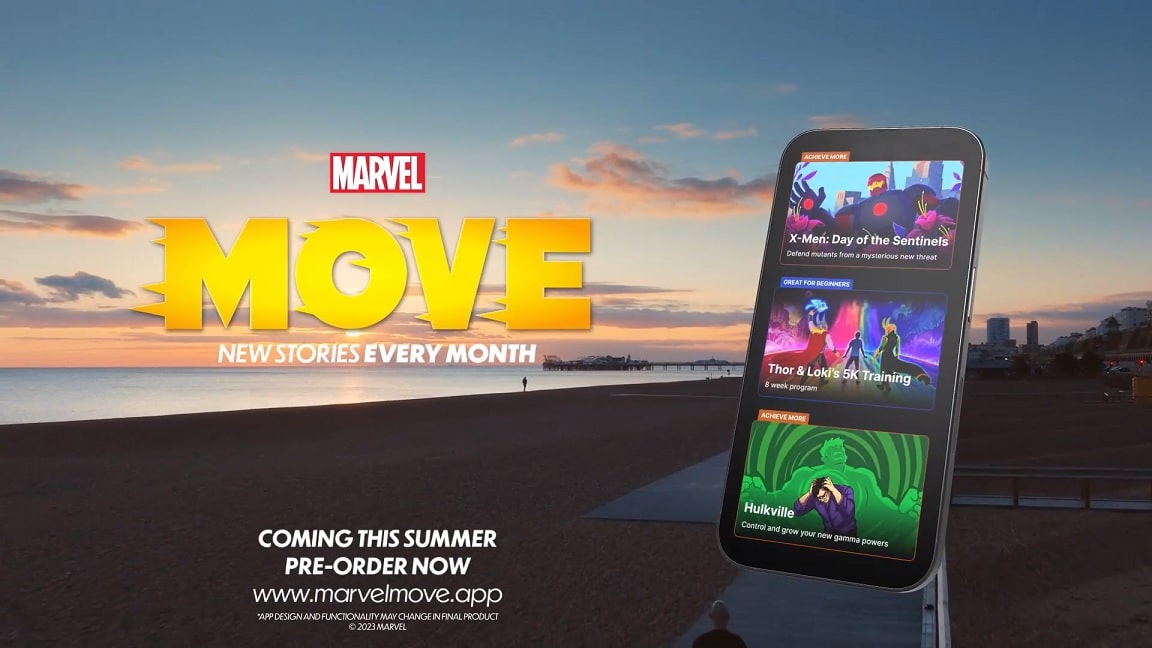 Marvel-Move-pre-lancamento Marvel Move | App fitness com heróis do MCU é anunciado