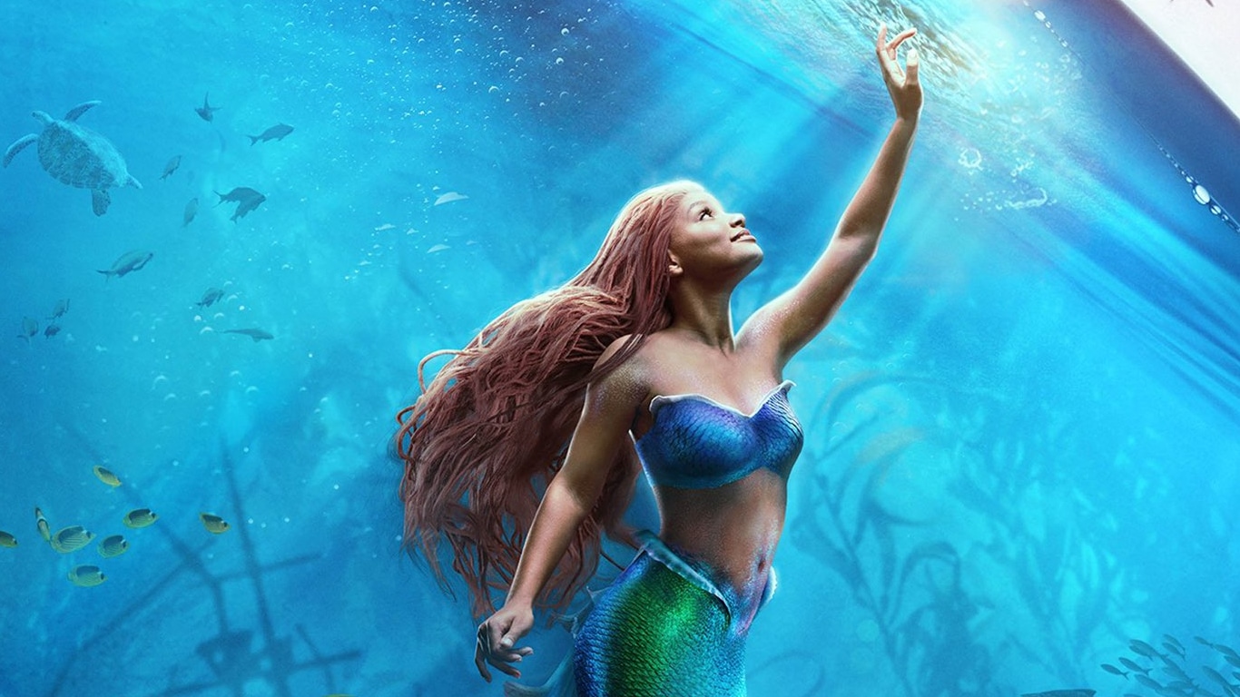 A-Pequena-Sereia-Ariel A Pequena Sereia: Live-action estabelece novo recorde no Disney+
