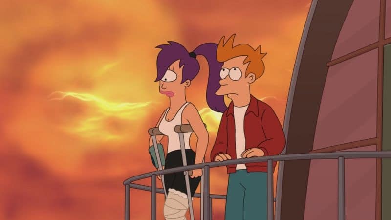 Leela-e-Fry Qual é a verdadeira idade de Fry em Futurama?