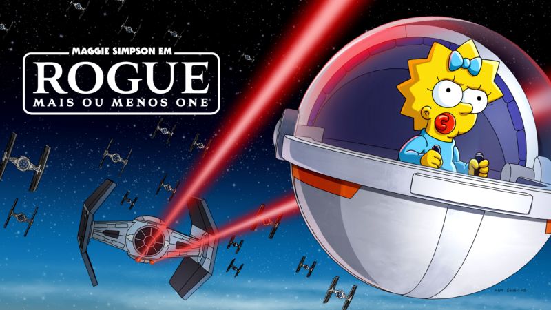 Maggie-Simpson-em-Rogue-Nao-Exatamente-One-DisneyPlus Star Wars Day: Veja as novidades que chegaram ao Disney+
