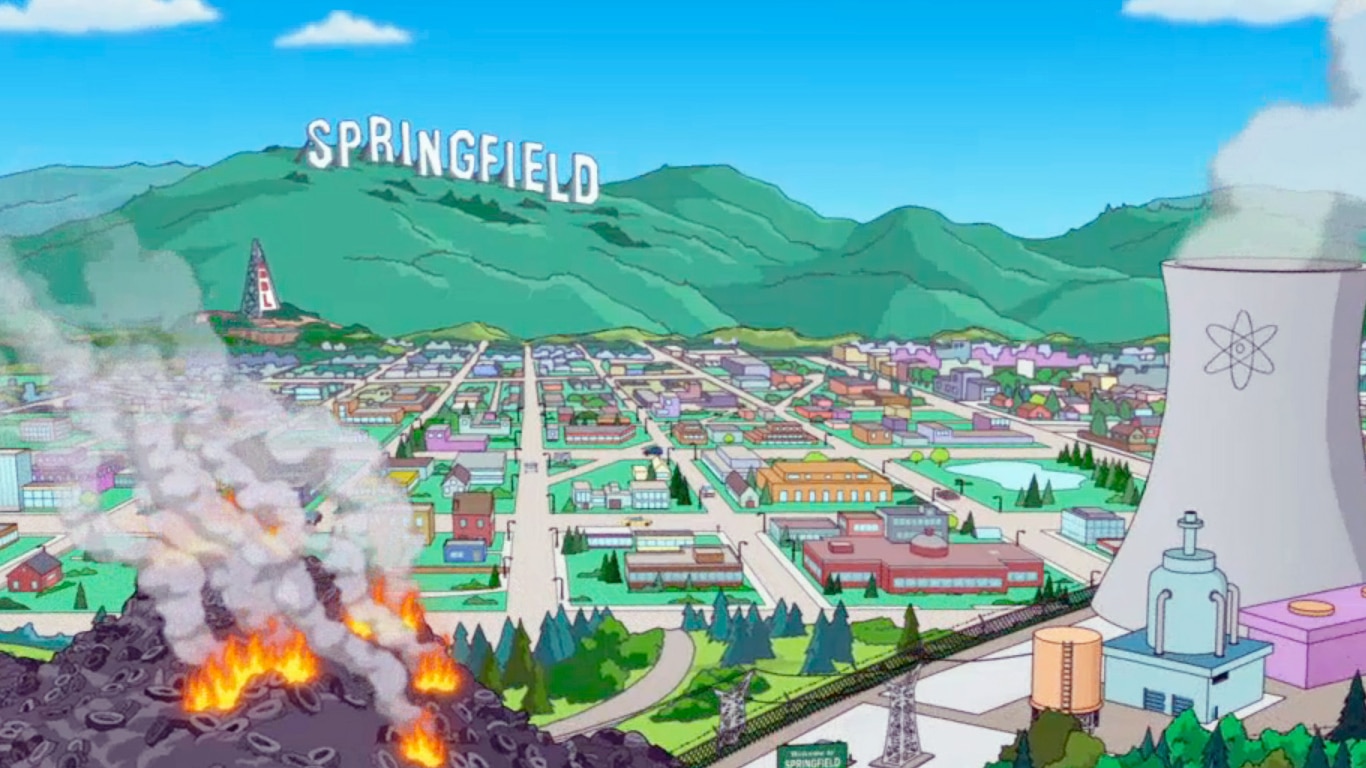 Springfield-Os-Simpsons Os Simpsons | Afinal, onde exatamente fica Springfield?