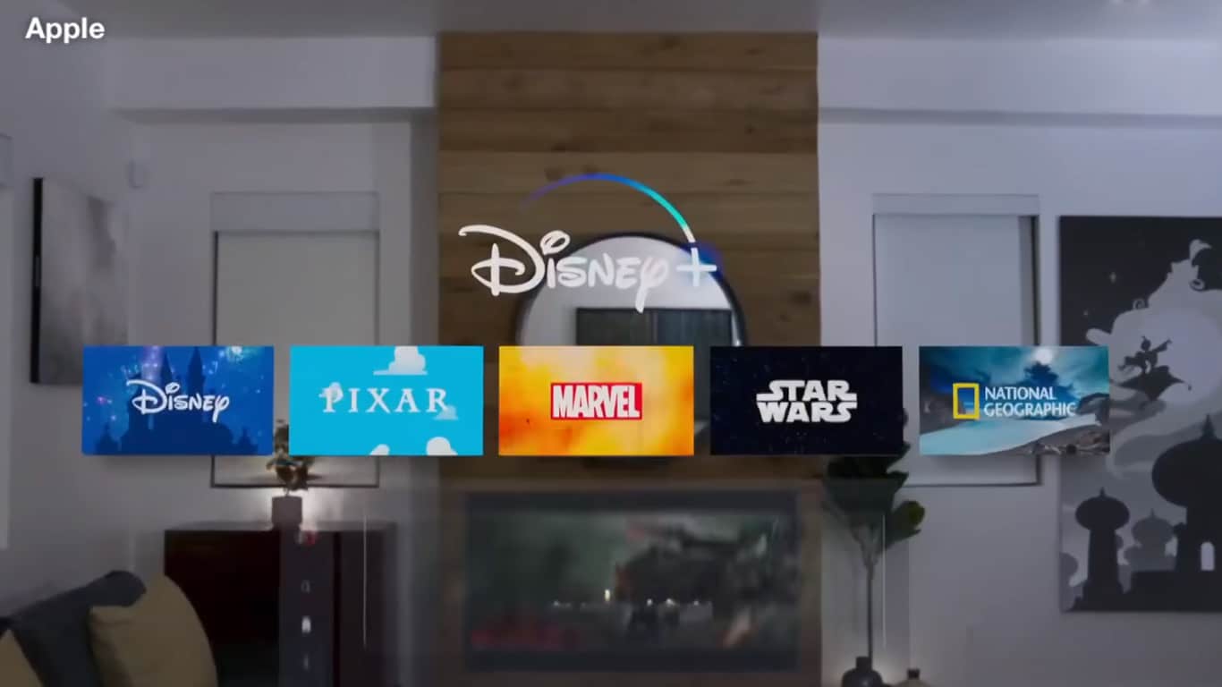 Disney-Plus-Apple-Vision-Pro Disney e Apple anunciam grande parceria de realidade virtual