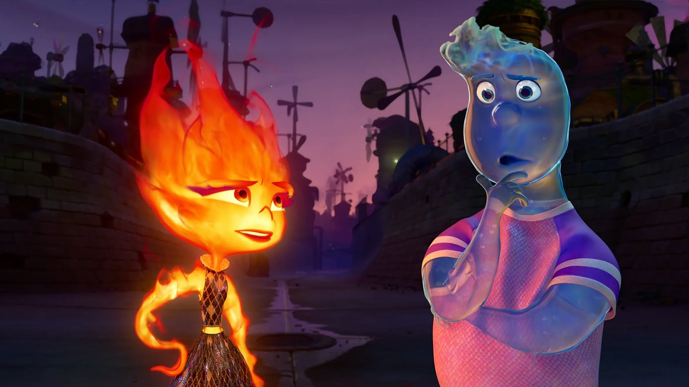 Elementos-Pixar-Faisca-e-Gota Dubladora de Elementos fala sobre possibilidade de continuação