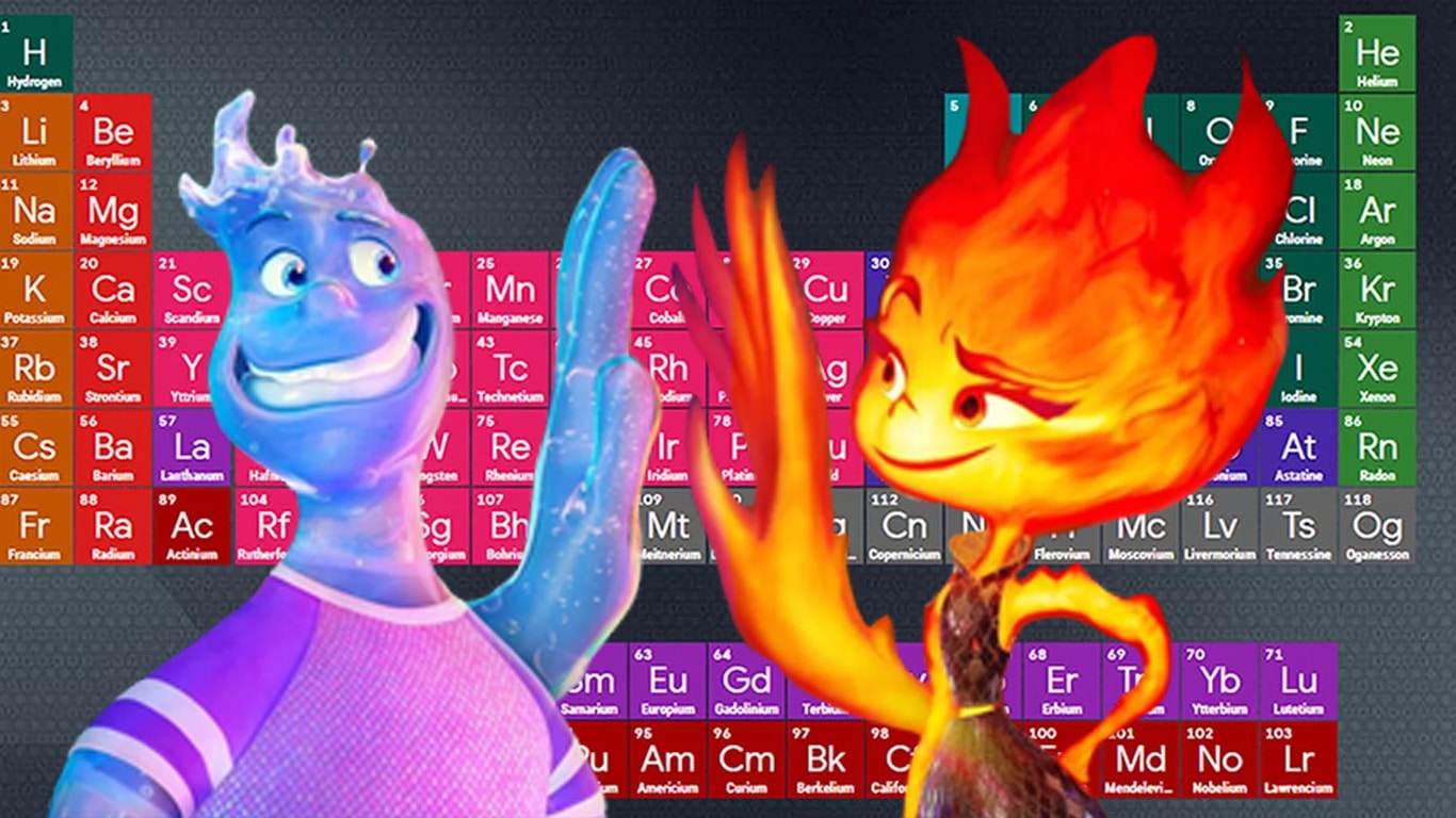 Elementos-Tabela-Periodica Elementos surgiu na Pixar com uma piada sobre a Tabela Periódica