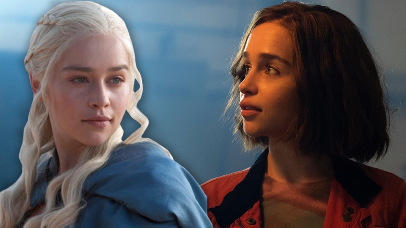 Emilia-Clarke-Game-of-Thrones-e-Invasao-Secreta Emilia Clarke revela erro em Game of Thrones que não repetiu em Invasão Secreta