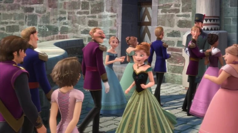 Flynn-e-Rapunzel-em-Frozen Por que muitos acham que Frozen e A Pequena Sereia acontecem no mesmo universo?