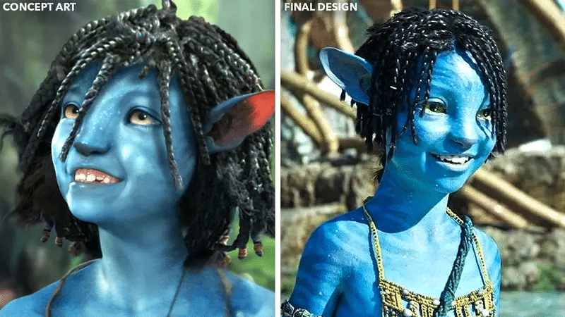 image-4 Imagens oficiais mostram como Kiri e Lo'ak seriam diferentes em Avatar 2