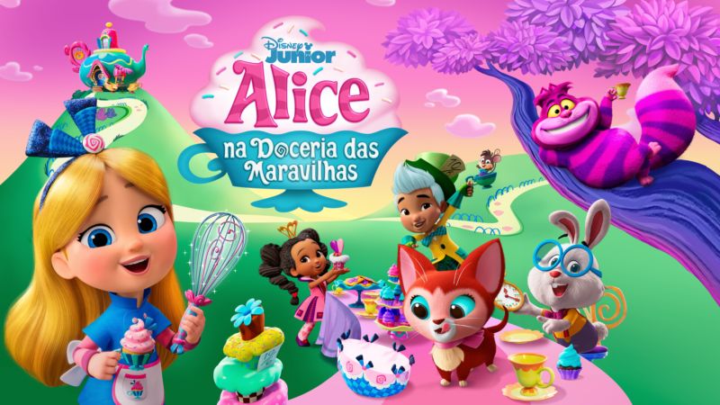 Alice-na-Doceria-das-Maravilhas A 2ª temporada completa de 'Tudo Igual... SQN' estreou no Disney+