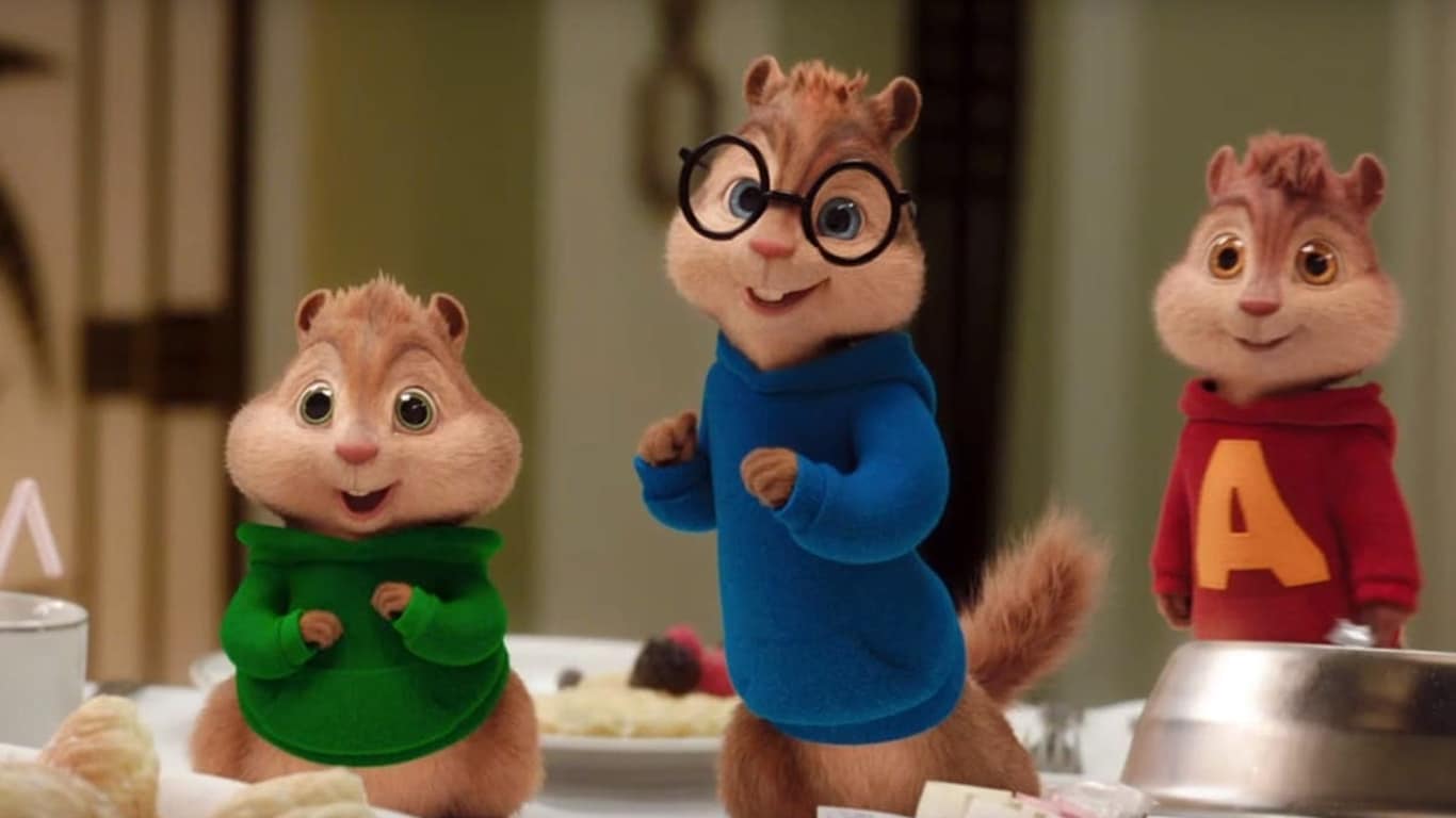 Alvin-e-os-Esquilos-Na-Estrada Disney+ removeu mais um filme de 'Alvin e os Esquilos'