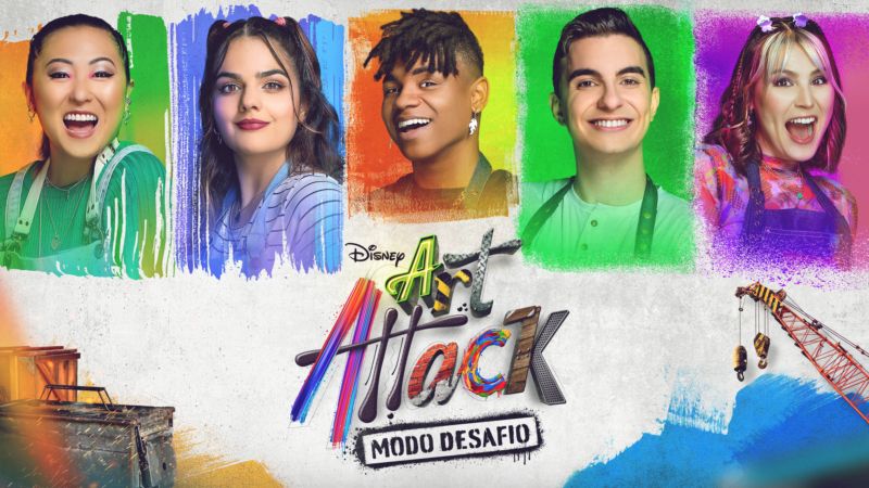 Art-Attack-Modo-Desafio-1 Final de Invasão Secreta e Art Attack em dose dupla já estão no Disney+