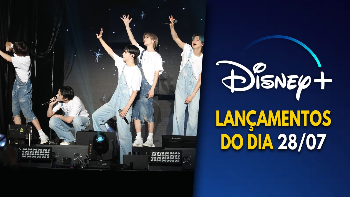 Lancamentos-do-dia-Disney-Plus-28-07-2023 Disney+ lança especial do TXT e Mickey Mouse: Confusões Nostálgicas
