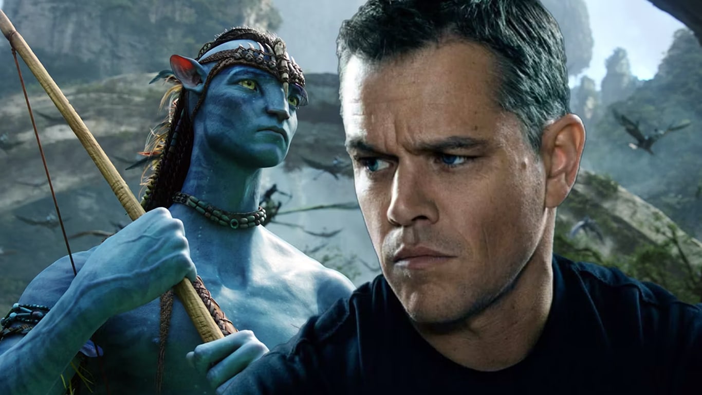 Matt-Damon-Avatar John Krasinski teve a melhor reação quando Matt Damon perdeu papel em Avatar