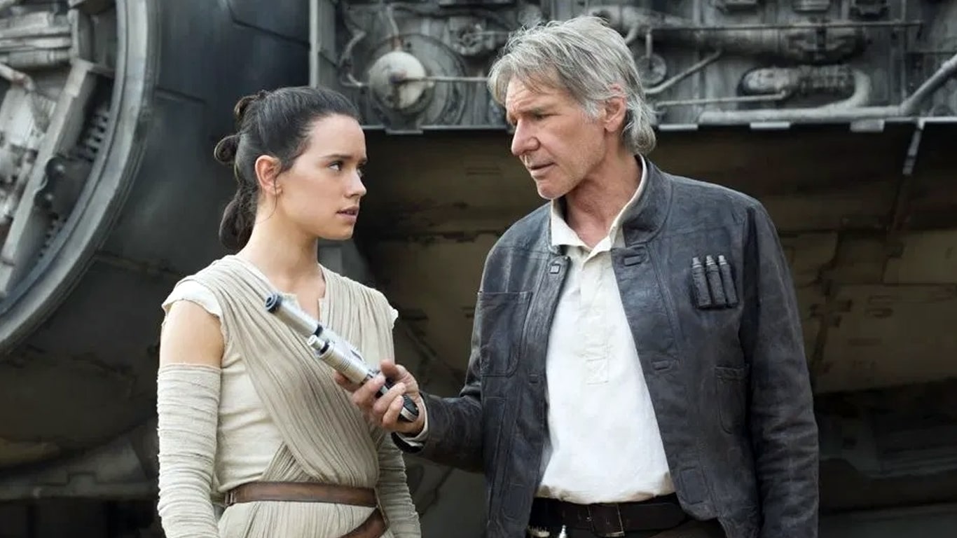 Rey-e-Han-Solo Por que Harrison Ford queria tanto sair de Star Wars?