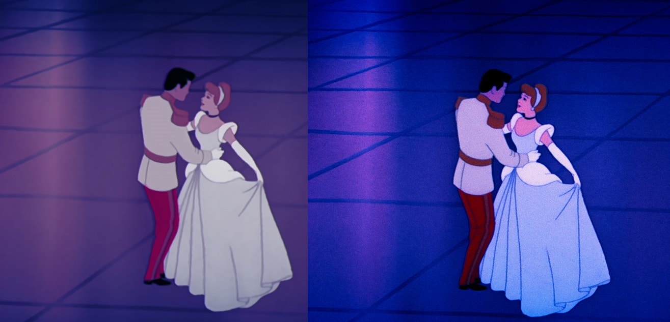 Cinderela-Antes-e-Depois-1 Depois de Cinderela em 4K, Disney vai restaurar mais 4 clássicos