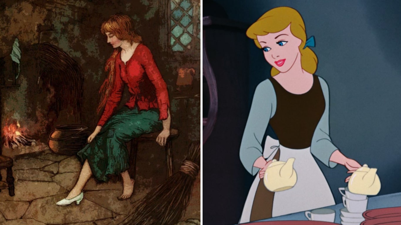 Cinderela-Grimm-e-Disney 5 grandes diferenças entre Cinderela da Disney e o conto original