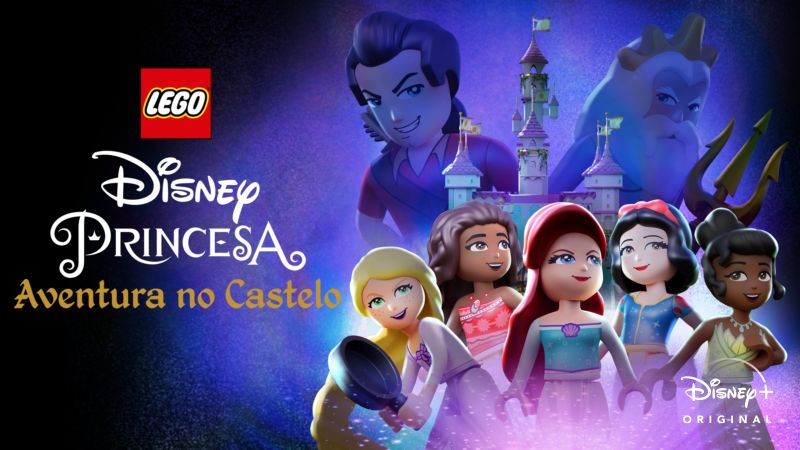 Disney-Princesa-Aventura-no-Castelo-Disney-Plus Disney+ lança especial das Princesas e filme com Carlos Gardel e Frank Sinatra