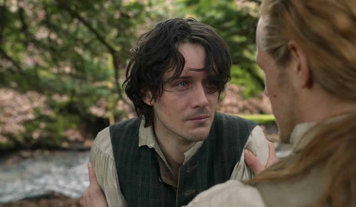 Fergus-e-Jamie-em-Outlander Outlander confirma que 2 personagens não voltam na Parte 2 da Temporada 7