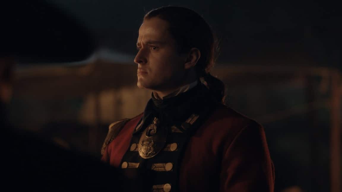 William-Ranson-Outlander-1 William suspeita de algo sobre Jamie em Outlander?