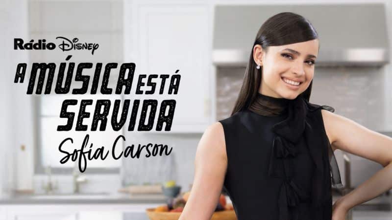 A-Musica-Esta-Servida-Sofia-Carson Disney+ lança especial de Sofia Carson e 6 desenhos clássicos restaurados