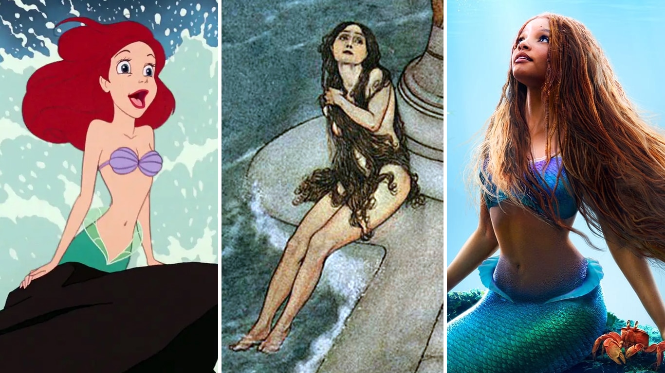 A-Pequena-Sereia-e-o-conto-original 5 grandes diferenças entre A Pequena Sereia da Disney e o conto original