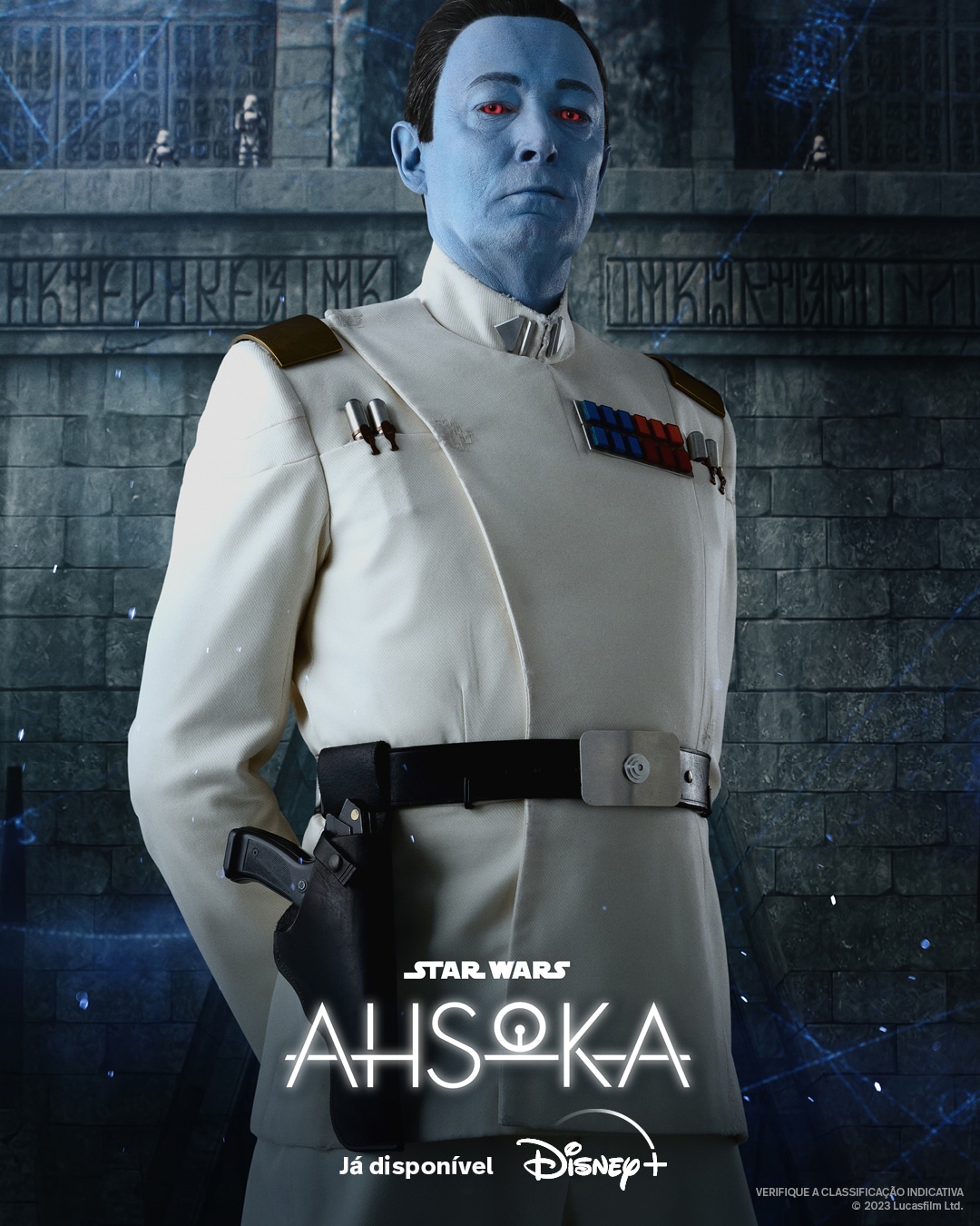 Almirante-Thrawn-Poster Uniforme de Thrawn tem detalhe intrigante que você não percebeu em Ahsoka