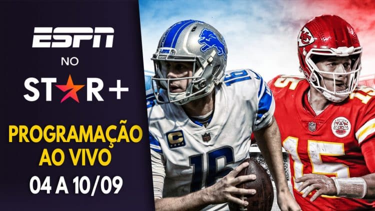 Eventos exclusivos Star+, NFL, Finais do US Open e Europa League são  destaques da programação dos canais Disney - ESPN MediaZone Brasil