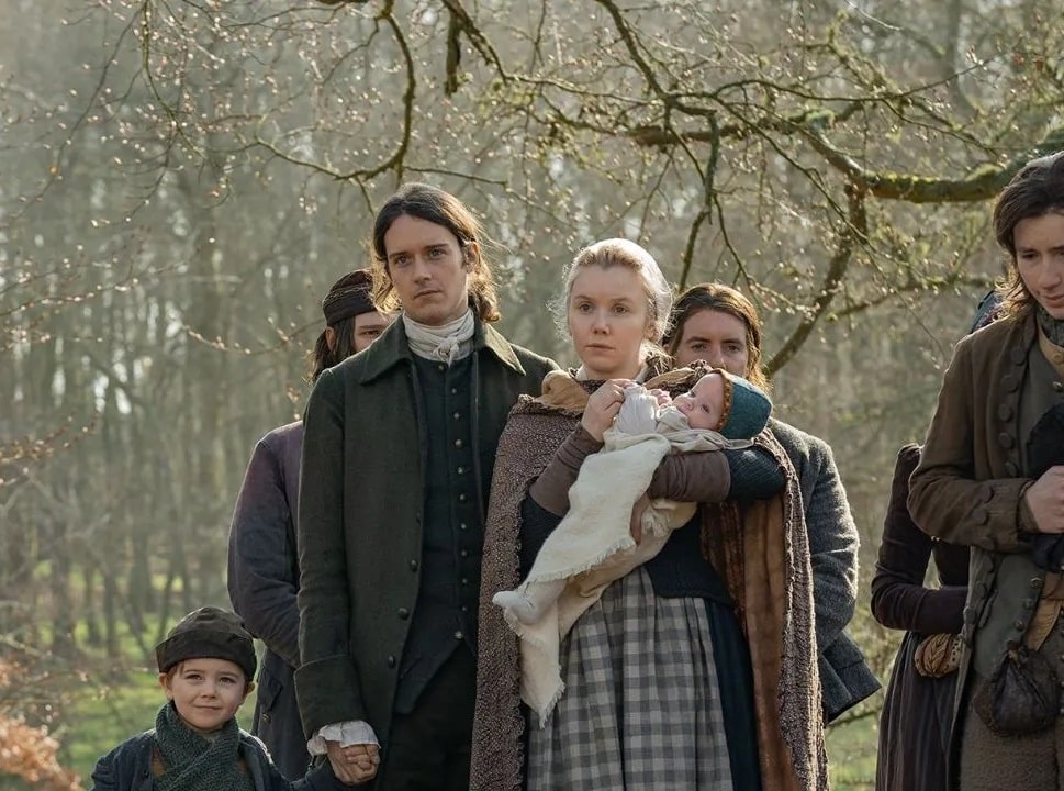 Fergus-e-Marsali Atriz de Outlander acha estranho não voltar na sétima temporada
