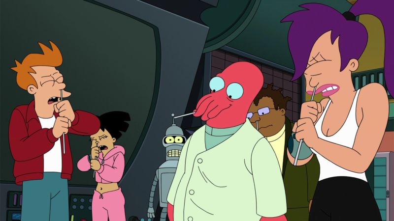 Futurama-Episodio-Antivacina Futurama lança episódio polêmico sobre pandemia e vacinas