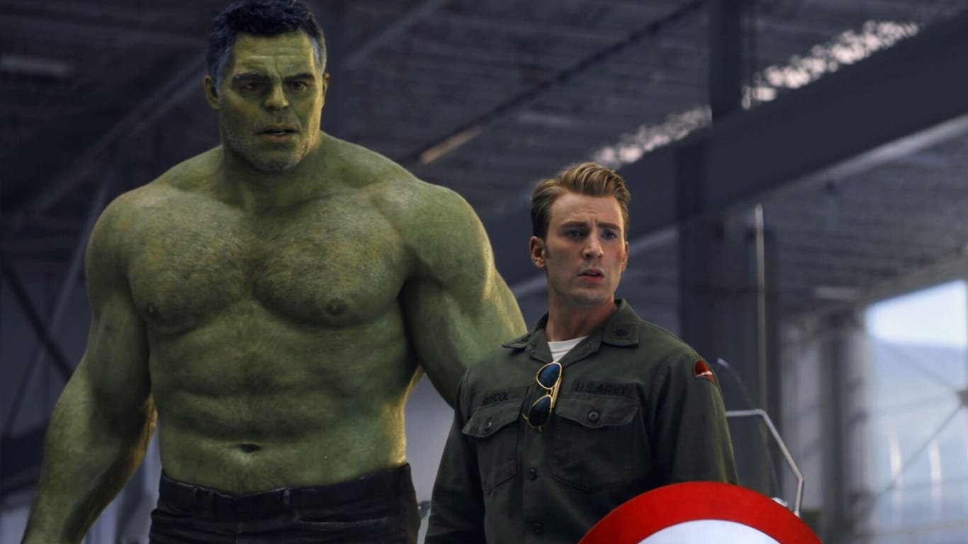 Hulk-e-Capitao-America Teoria explica como o Capitão América pode ser avô do Hulk