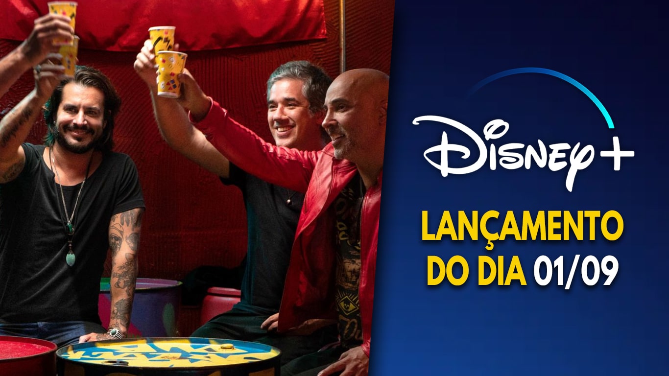 Lancamentos-Disney-Plus-do-dia-01-09-2023 O Jota Quest chegou ao Disney+ com 'Minha Música, Minha Terra'