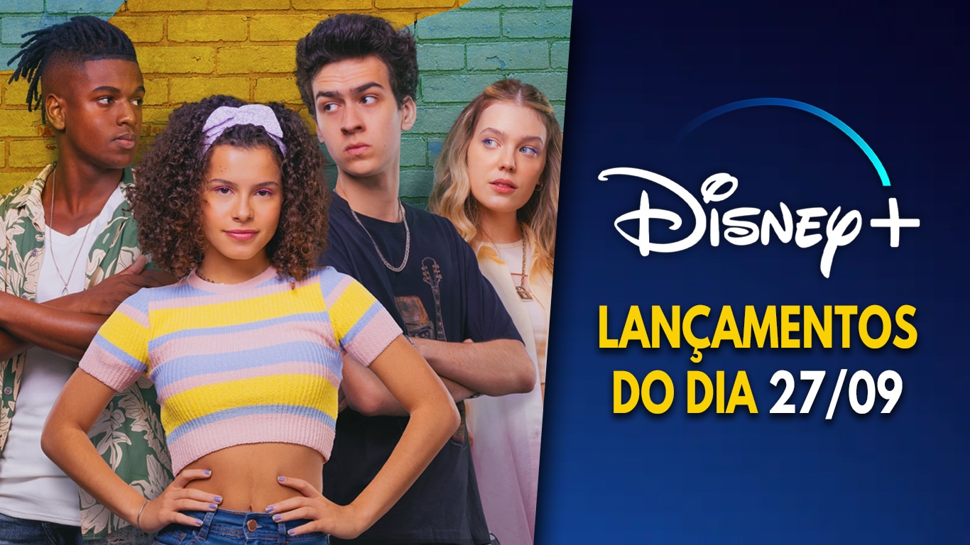 Lancamentos-Disney-Plus-do-dia-27-09-2023 A 2ª temporada completa de 'Tudo Igual... SQN' estreou no Disney+