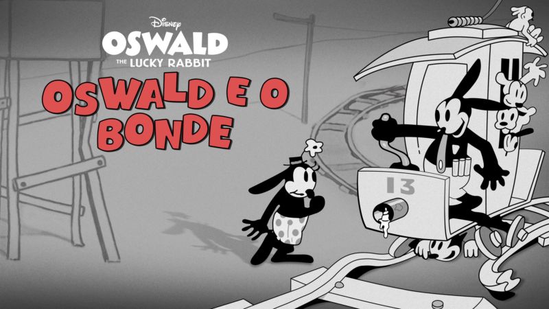 Oswald-e-o-Bonde Disney+ lançou 2 desenhos de 1927 de Oswald, o Coelho Sortudo