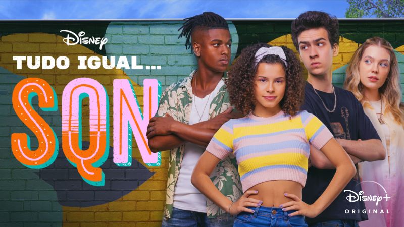 Tudo-Igual-SQN-Disney A 2ª temporada completa de 'Tudo Igual... SQN' estreou no Disney+
