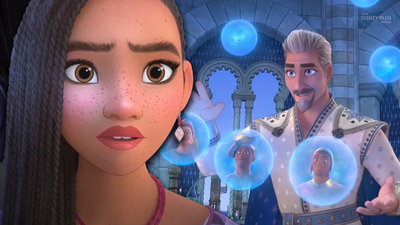 WISH-Asha-e-o-Rei-Magnifico Wish: Disney divulga novo trailer, elenco e descrição de 10 personagens