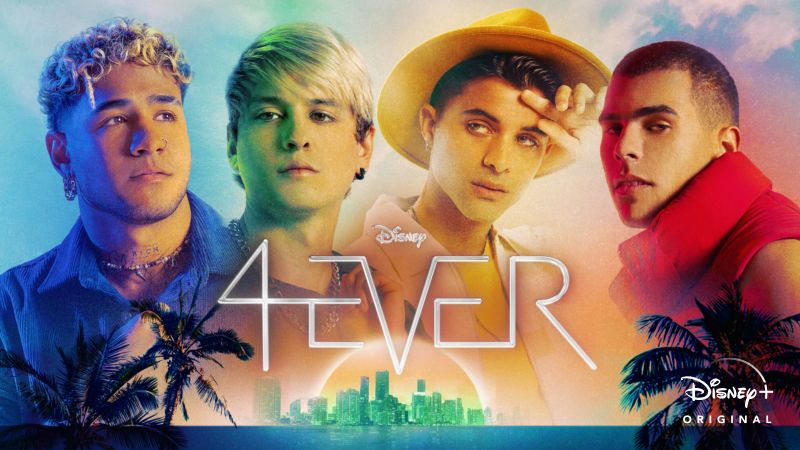 4-EVER-Disney-Plus 4Ever, com os membros do CNCO, estreou hoje no Disney+