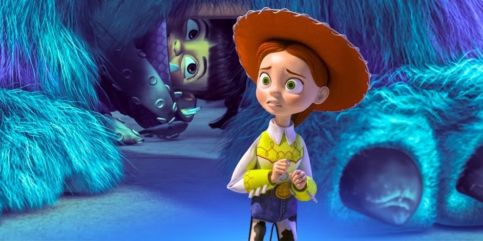 Boo-e-Jessie-Monstros-SA A Boo de Monstros S.A. aparece em Toy Story 2?
