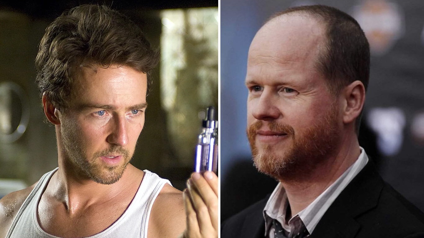 Edward-Norton-e-Joss-Whedon Aparemente, Kevin Feige baniu esses 2 nomes do futuro da Marvel