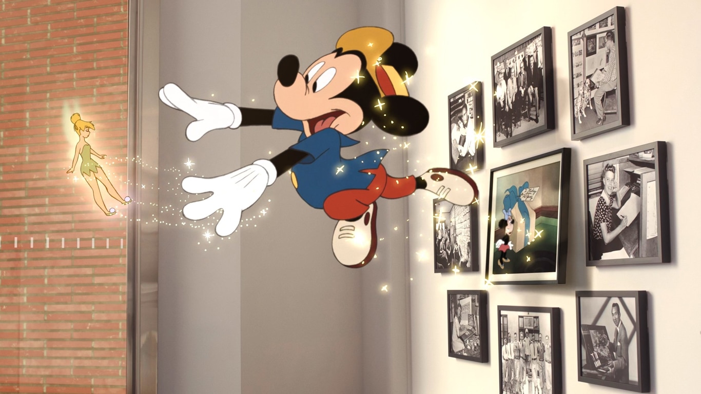 Era-uma-vez-um-Estudio-Mickey-e-Sininho 50 filmes e séries que estão fazendo sucesso nos streamings da Disney