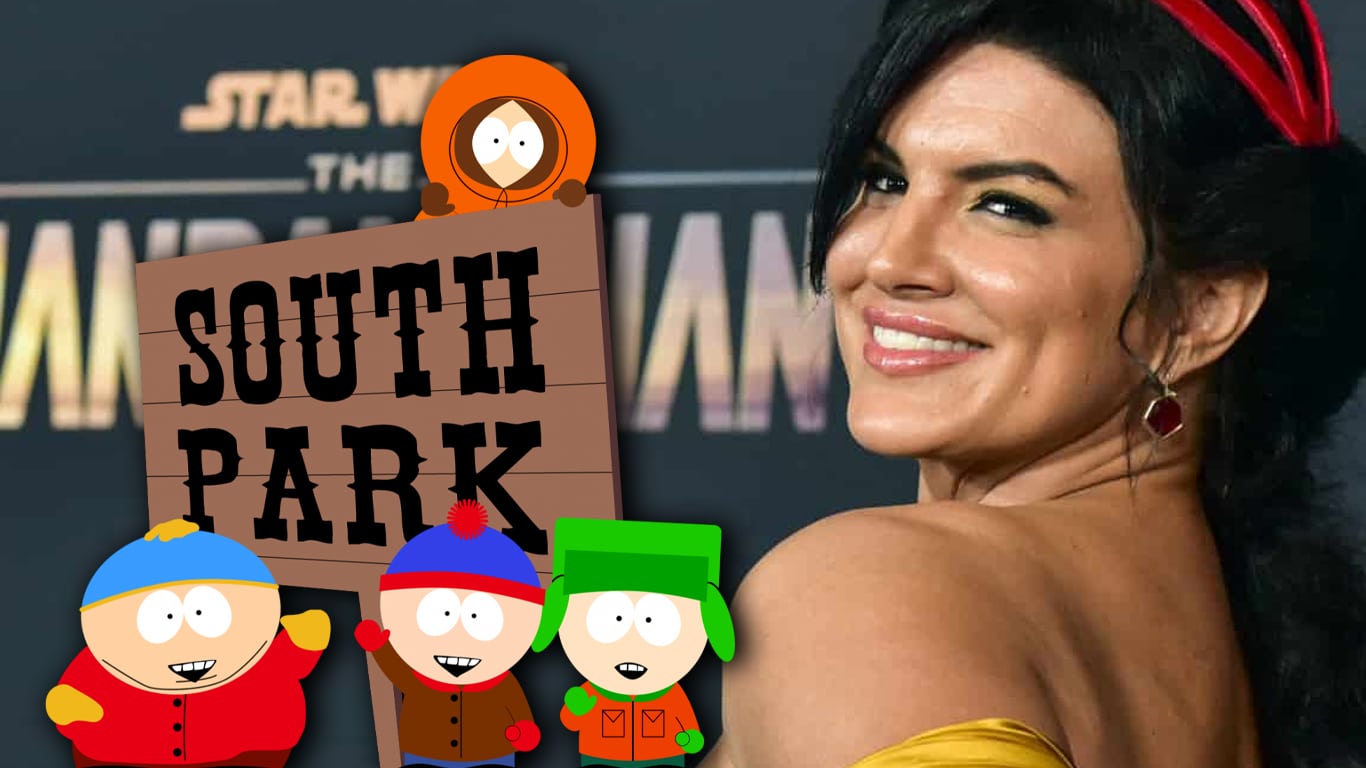 Gina-Carano-South-Park Lucasfilm vai destruir South Park, diz Gina Carano, demitida de The Mandalorian