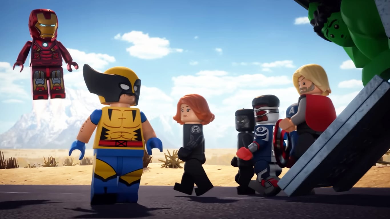 LEGO-Marvel-Vingadores-Codigo-Vermelho-1 Com Wolverine, Disney+ lança trailer de LEGO Marvel Vingadores: Código Vermelho