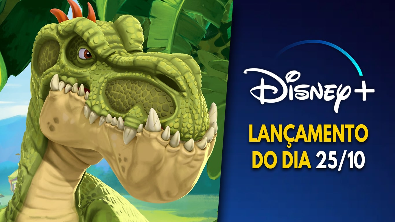 Lancamentos-do-dia-Disney-Plus-25-10-2023 Disney+ lança a 3ª temporada de Gigantosaurus