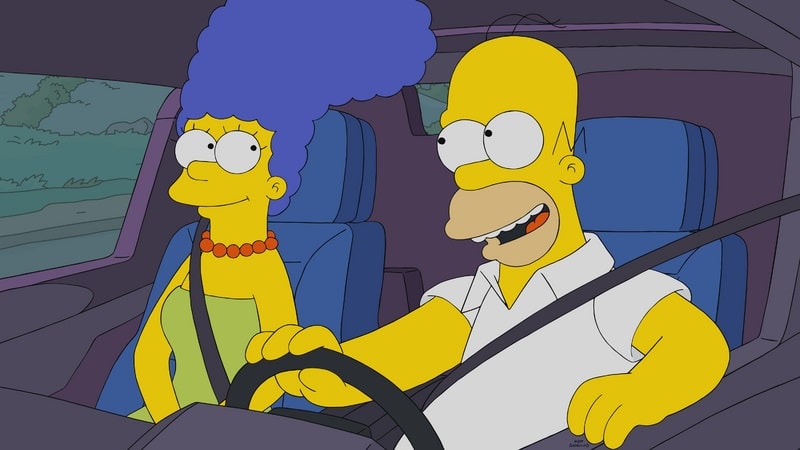 Marge-e-Homer-Simpson Os Simpsons revela por que Homer parou de estrangular Bart