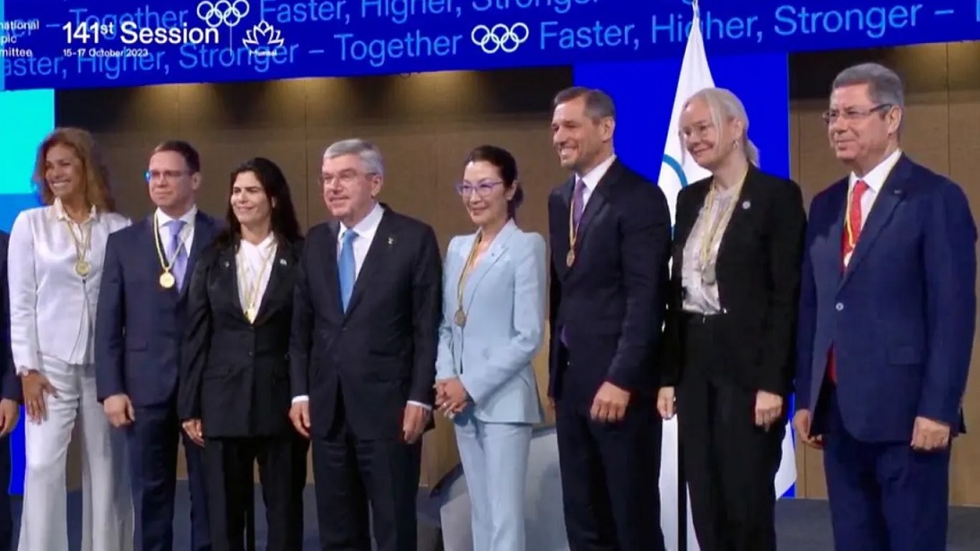 Michelle-Yeoh-COI Michelle Yeoh é eleita para o Comitê Olímpico Internacional