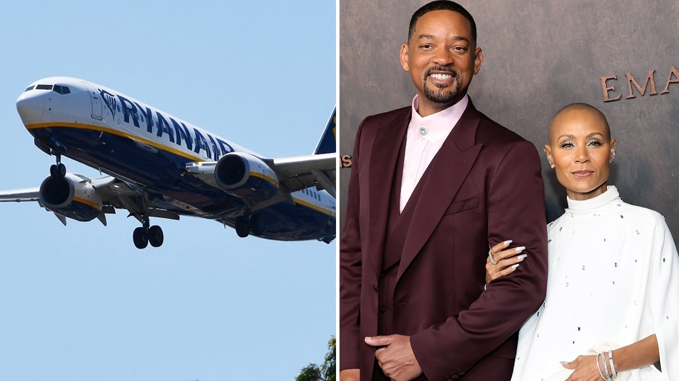 Ryanair-Will-Smith-e-Jada-Pinkett-Smith-1 Cia aérea faz piada com separação de Will Smith e Jada Pinkett