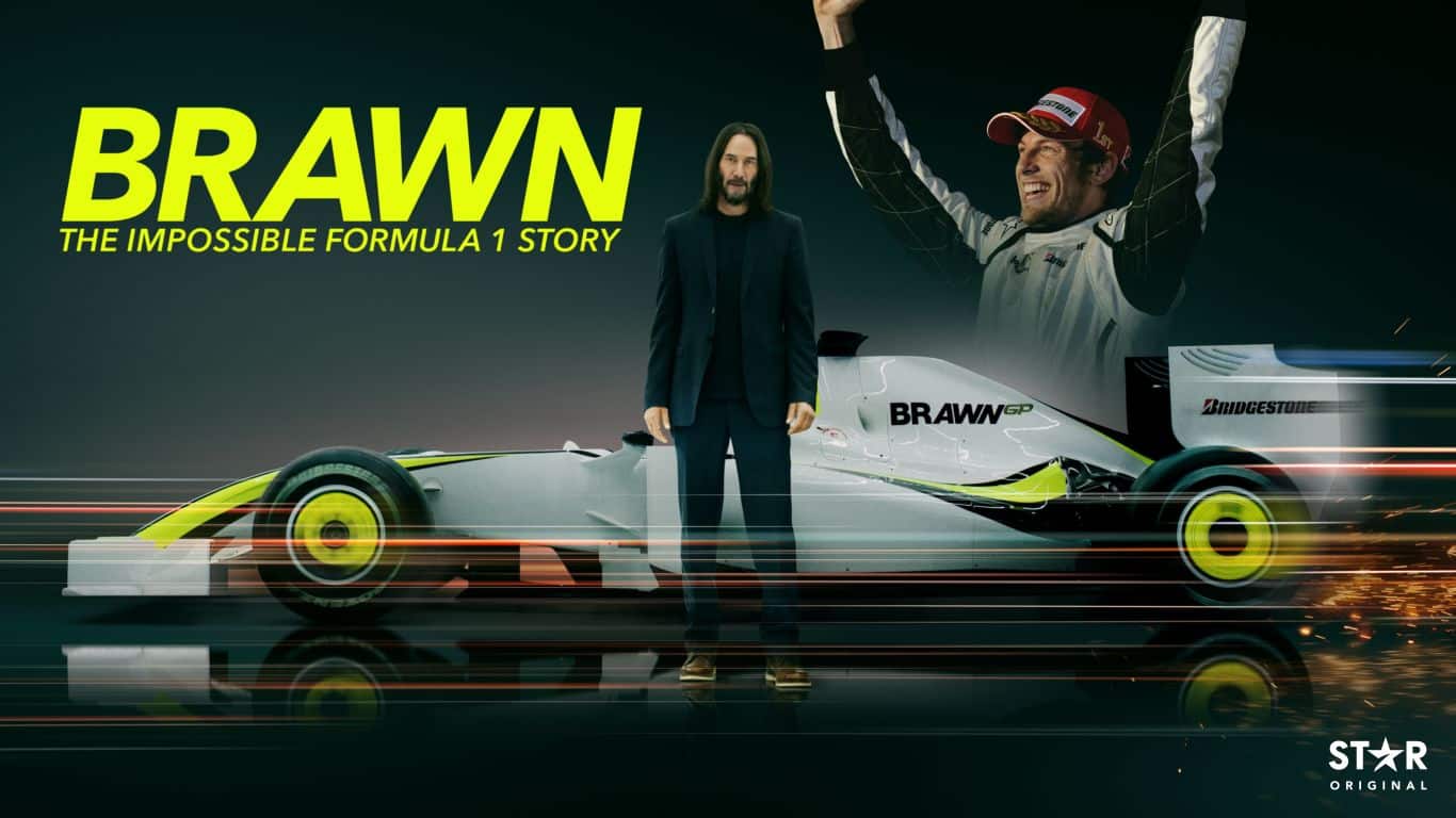 Brawn-Uma-Historia-Incrivel-da-F1-Star-Plus Saiu o trailer de Brawn: Uma História Incrível da F1, com Keanu Reeves