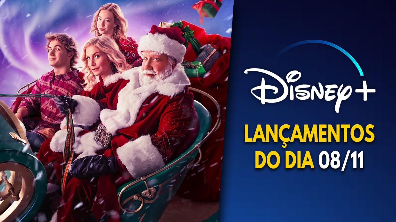 Lancamentos-do-dia-Disney-Plus-08-10-2023 'Meu Papai Ainda é Noel' e mais 4 séries receberam novos episódios no Disney+
