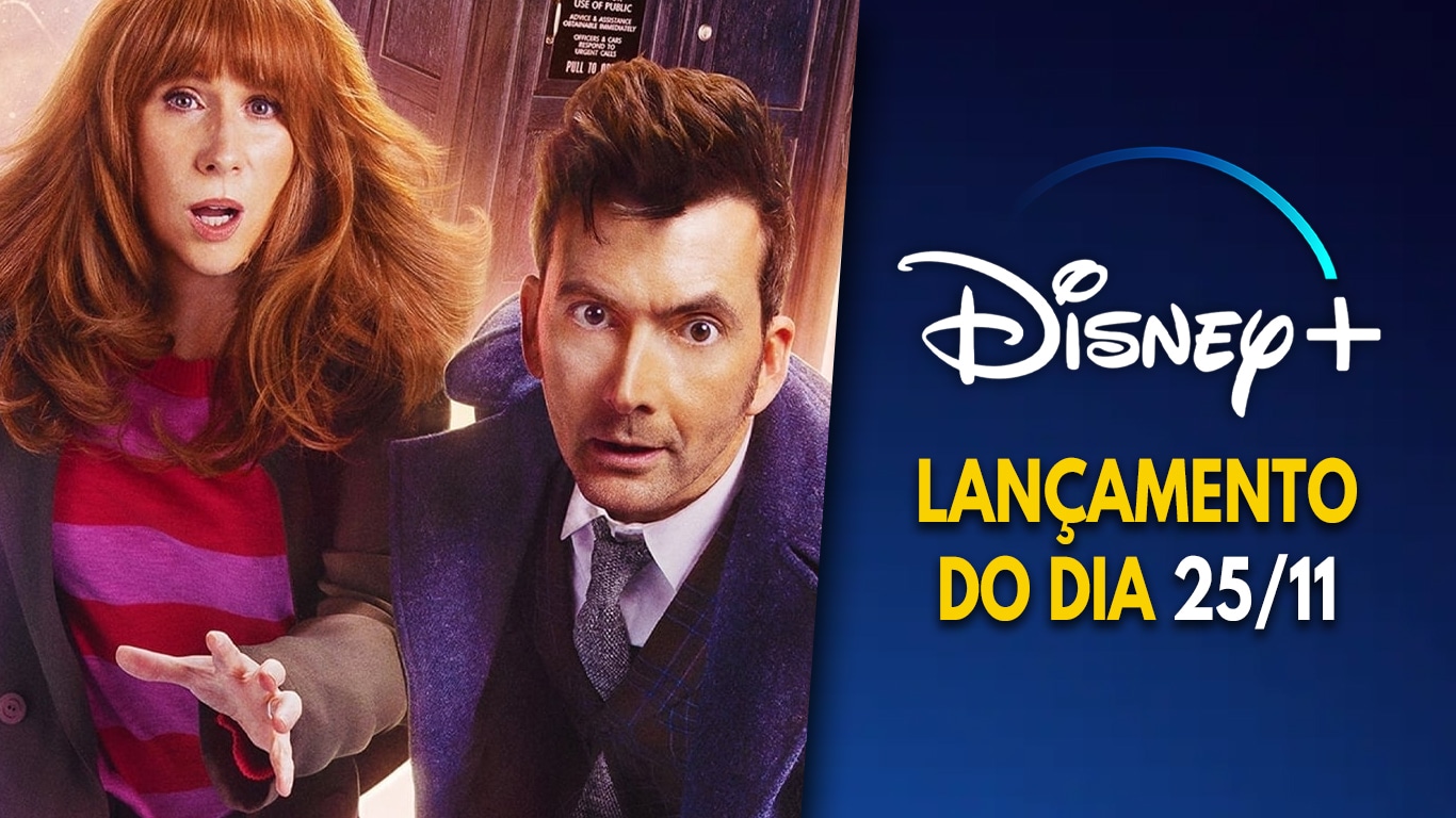 Lancamentos-do-dia-Disney-Plus-25-11-2023 Disney+ lança A Fera Estelar, primeiro especial de Doctor Who