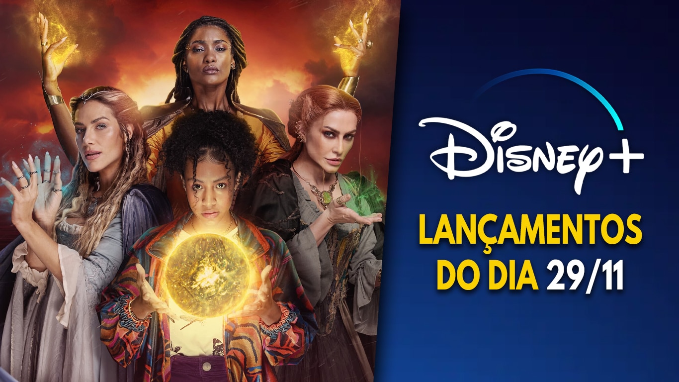 Lancamentos-do-dia-Disney-Plus-29-11-2023 A Magia de Aruna e Bastidores de Loki 2 chegaram ao  Disney+
